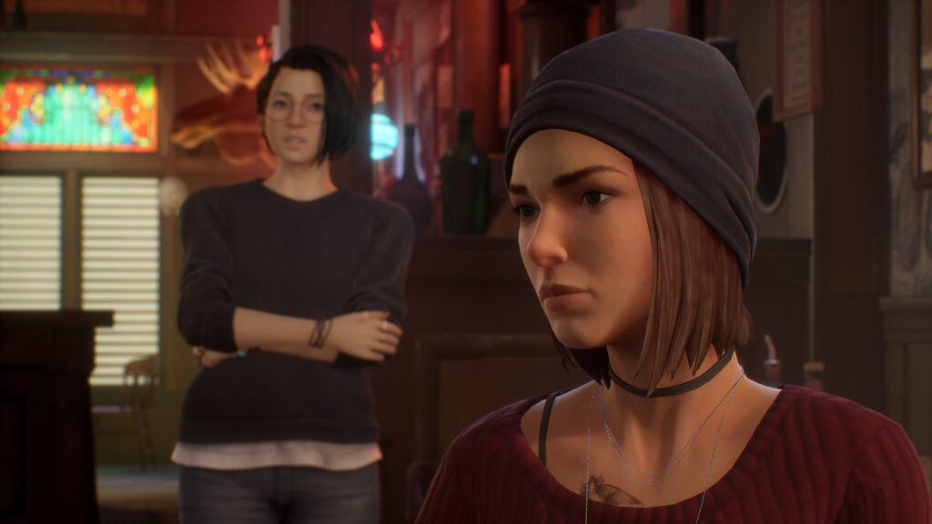 Image des personnages Alex Chen et Steph Gingrich dans Life is Strange : True Colors
